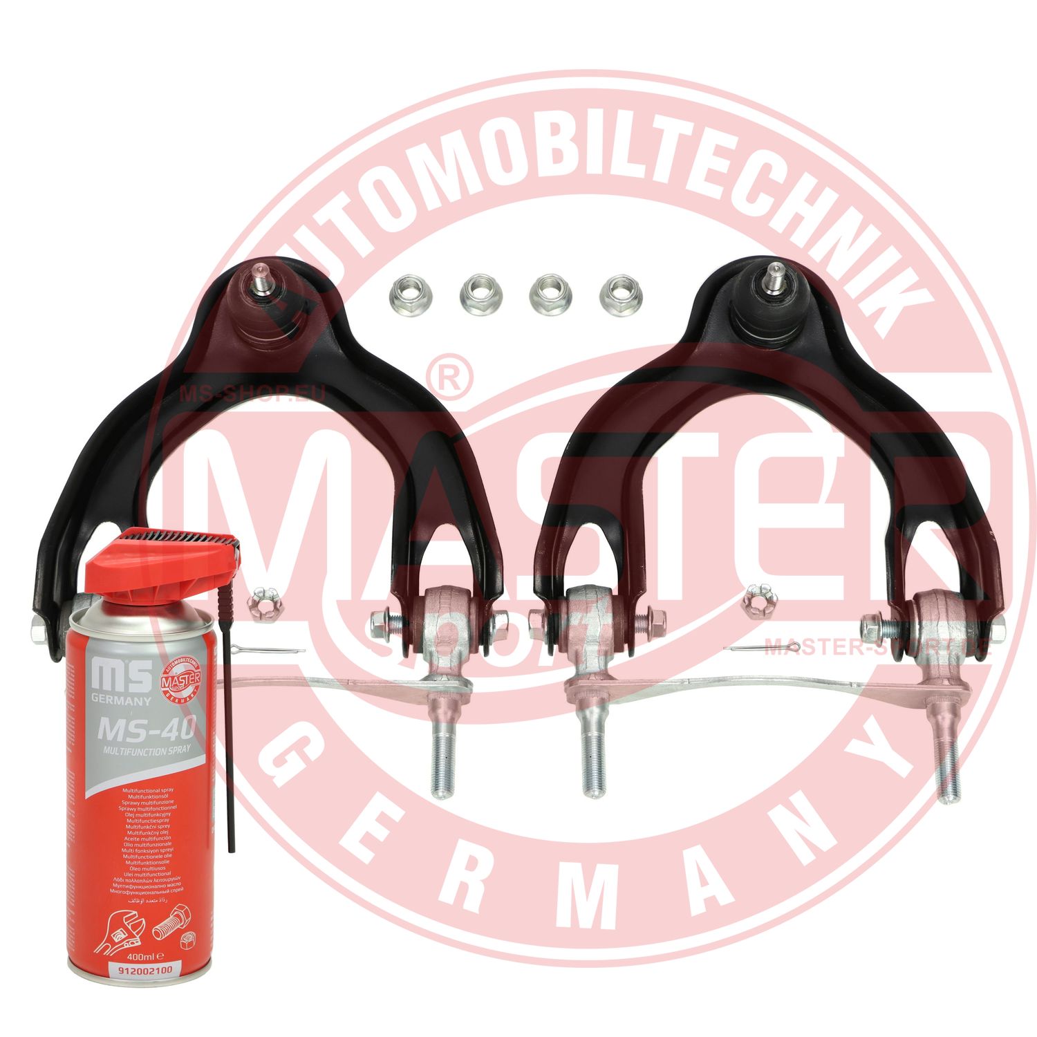 Control/Trailing Arm Kit, wheel suspension (37099-KIT-MSP)