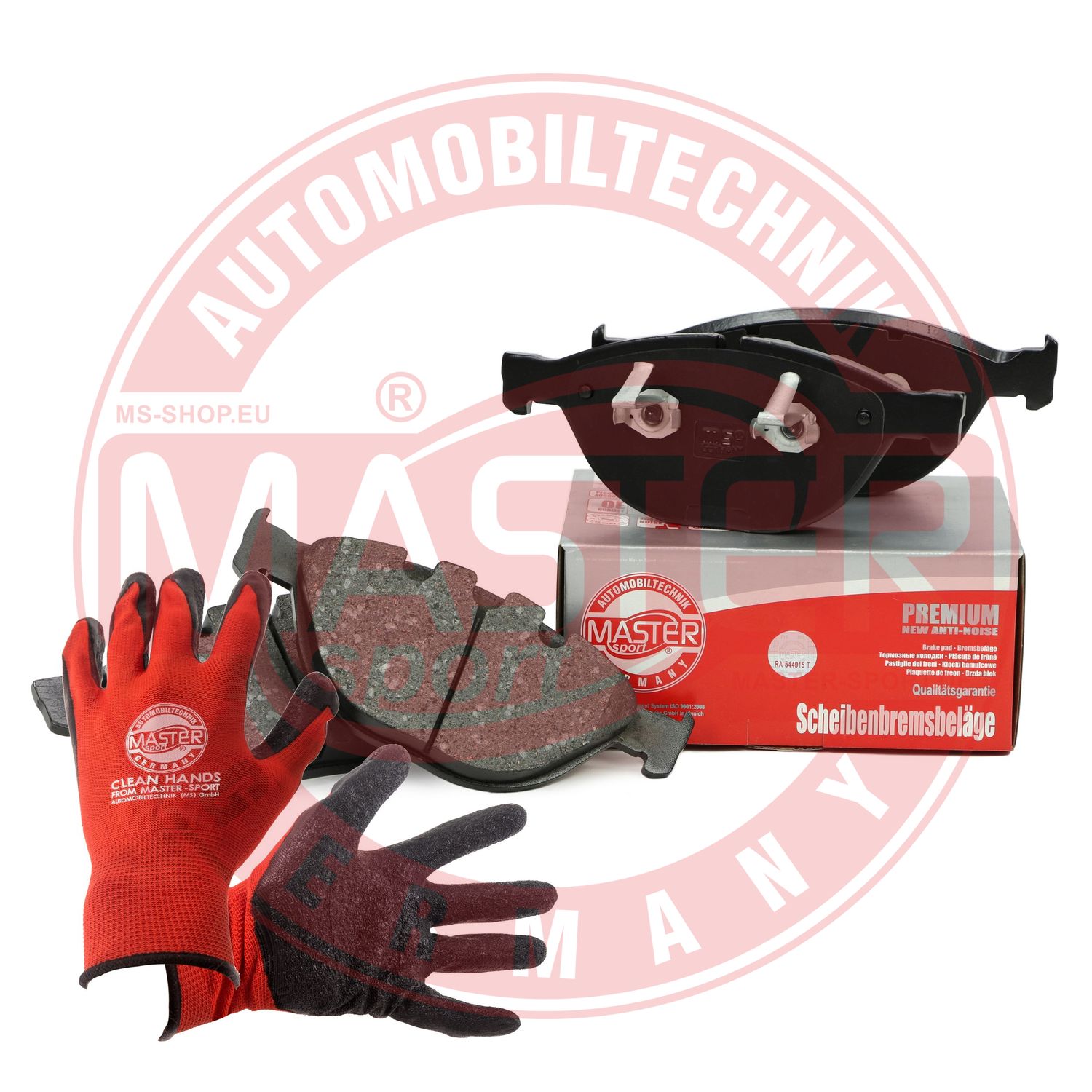 Brake Pad Set, disc brake (13046072102N-SET-MSP)