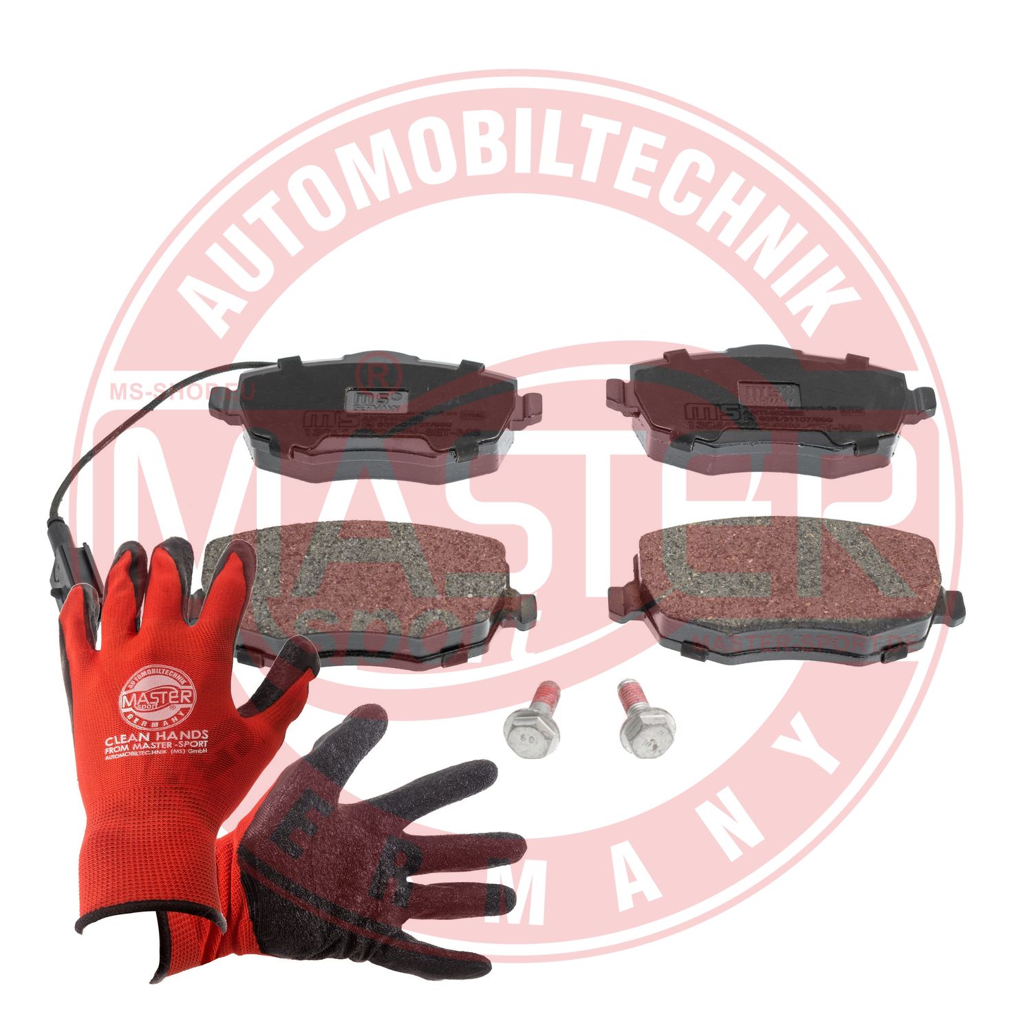 Brake Pad Set, disc brake (13046027242N-SET-MSP)