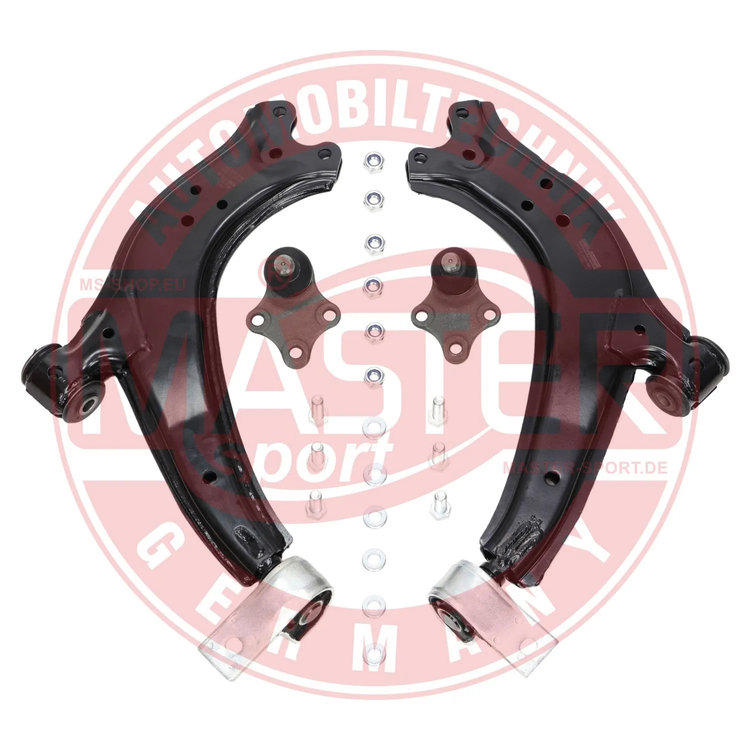Control/Trailing Arm Kit, wheel suspension (37169-KIT-MS)