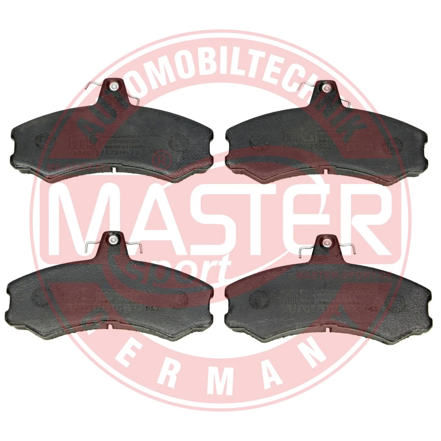 Brake Pad Set, disc brake (13046027502N-SET-MS)
