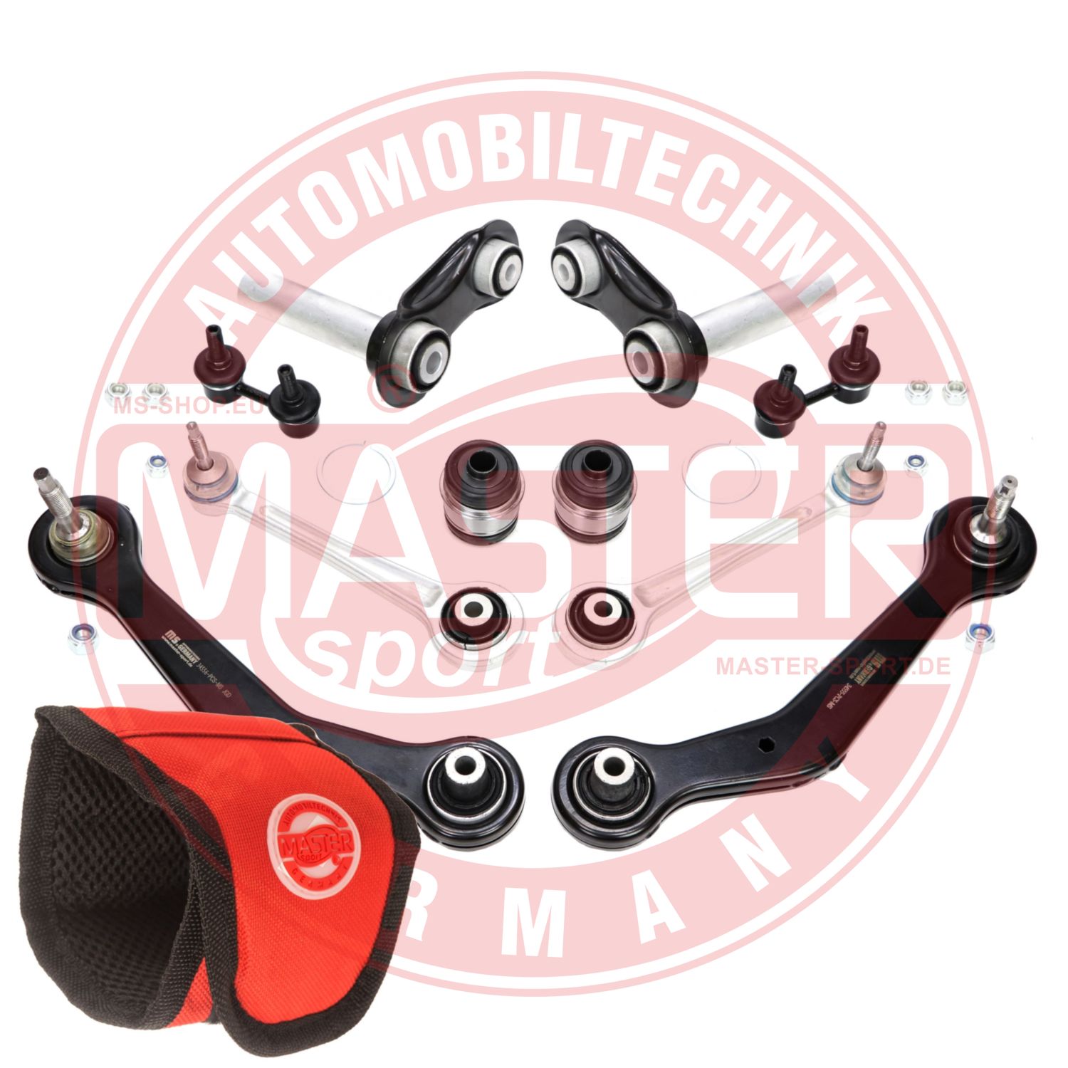 Control/Trailing Arm Kit, wheel suspension (37009-KIT-MSM)