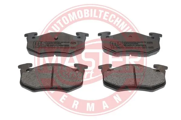 Brake Pad Set, disc brake (13046039542N-SET-MS)