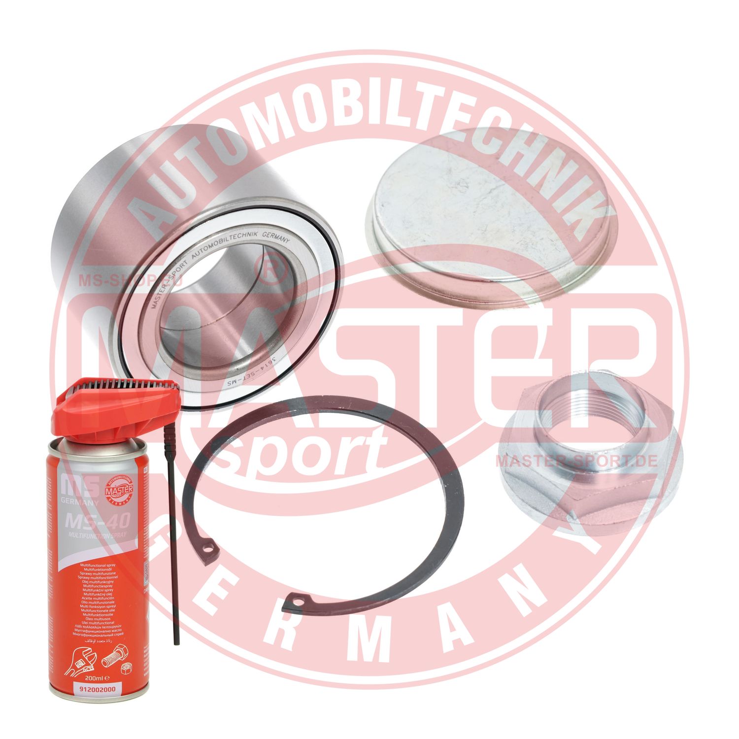 Wheel Bearing Kit (3614-SET-MSP)