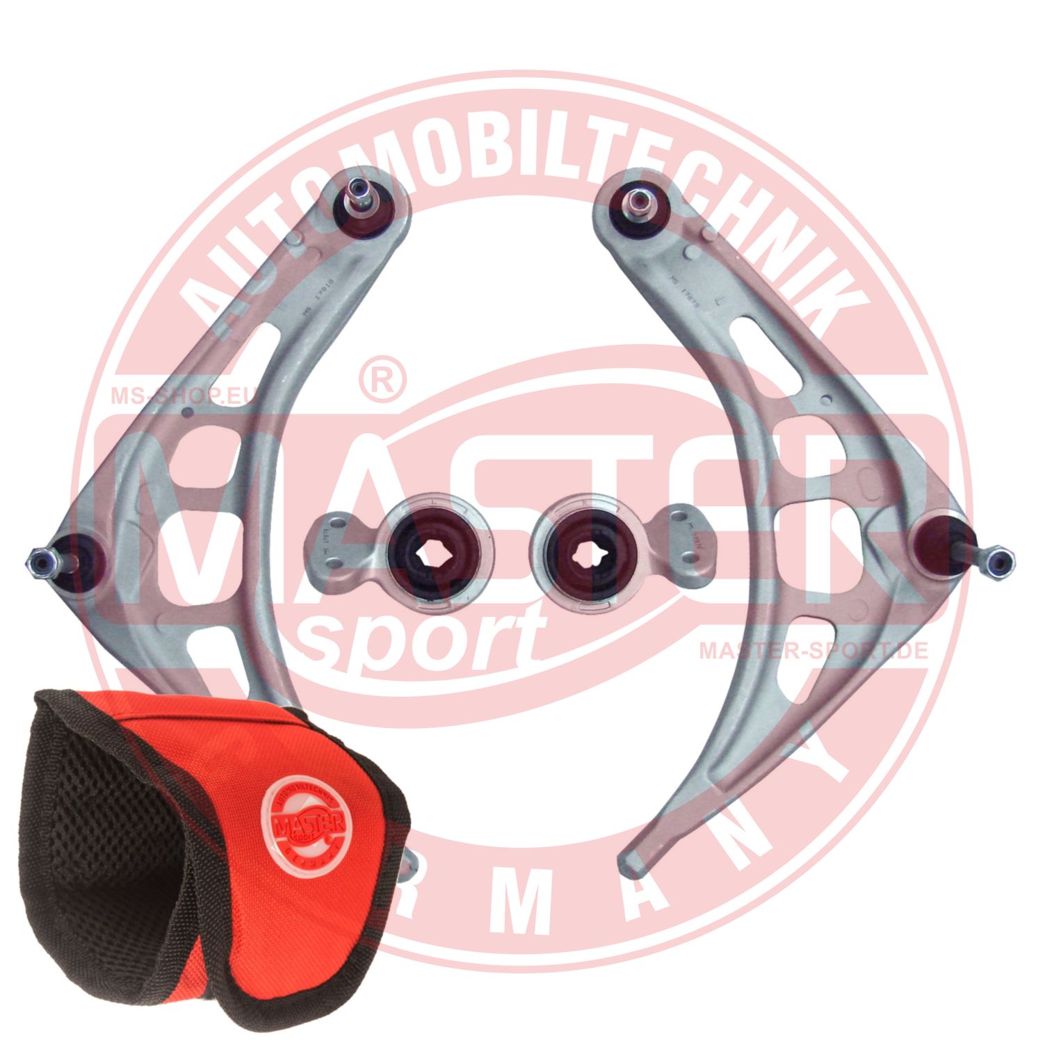 Control/Trailing Arm Kit, wheel suspension (36799/1-SET-MSM)