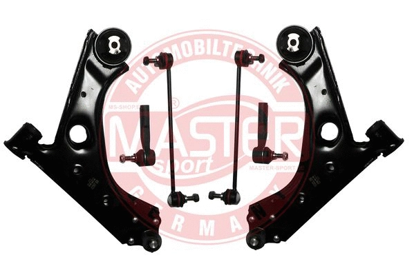Control/Trailing Arm Kit, wheel suspension (36978-KIT-MS)
