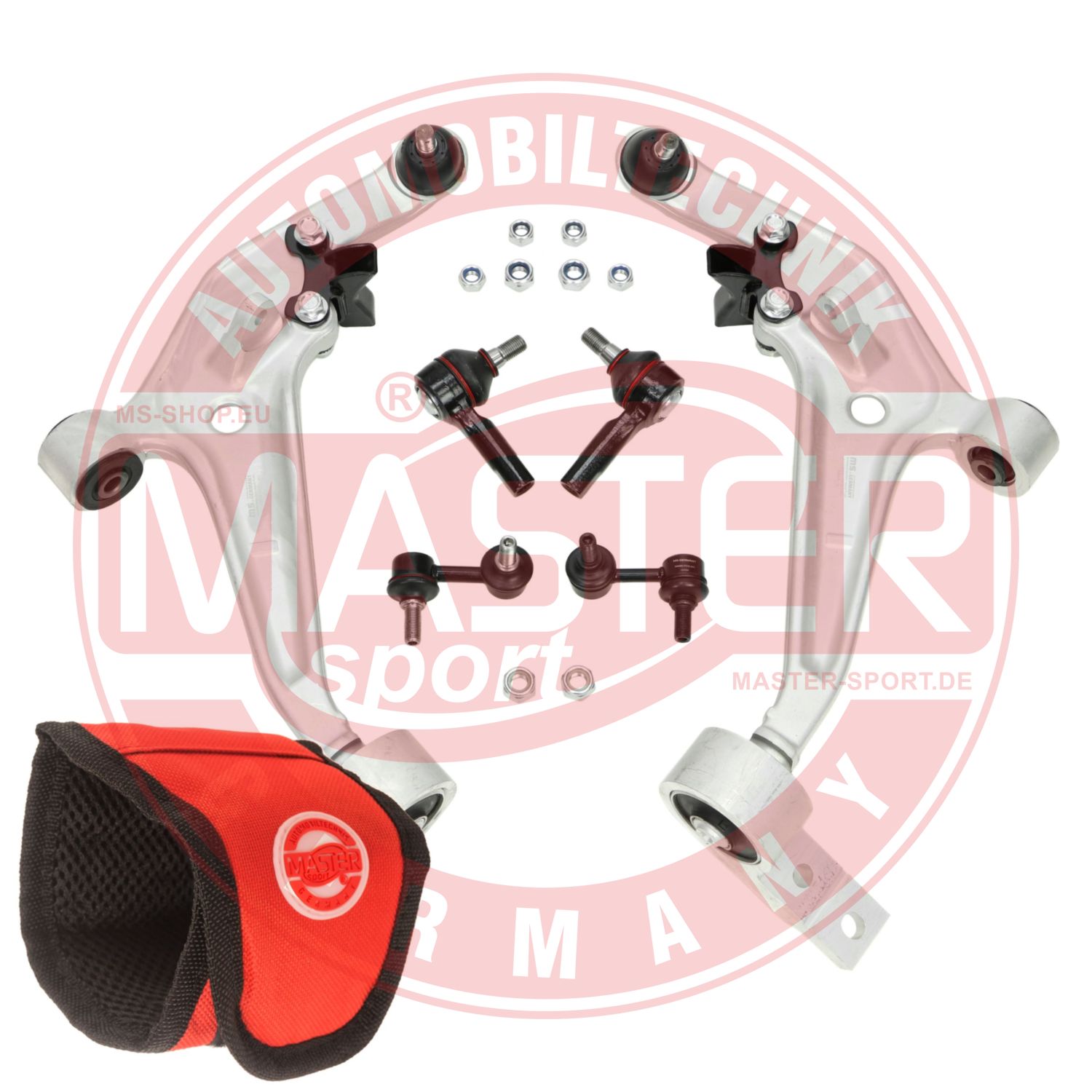 Control/Trailing Arm Kit, wheel suspension (37013-KIT-MSM)