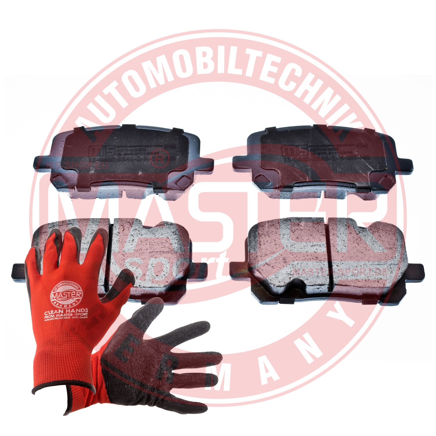 Brake Pad Set, disc brake (13046058462N-SET-MSP)