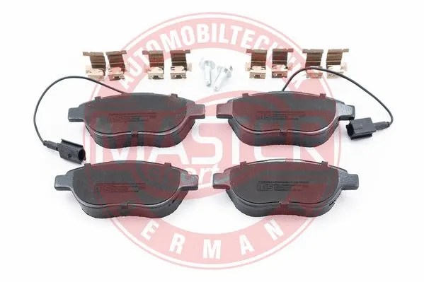 Brake Pad Set, disc brake (13046038272N-SET-MS)