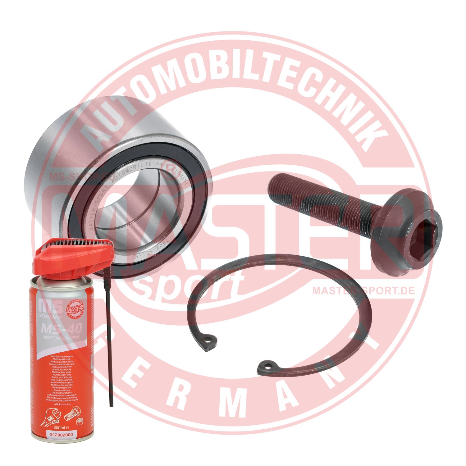 Wheel Bearing Kit (3607-SET-MSP)