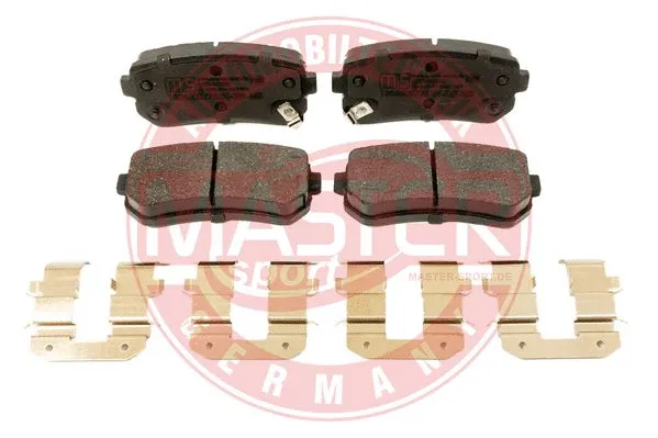 Brake Pad Set, disc brake (13046057752N-SET-MS)