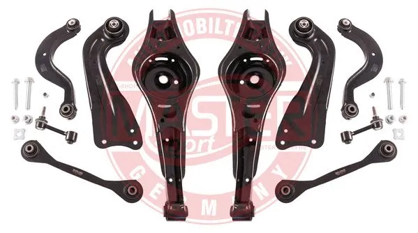Control/Trailing Arm Kit, wheel suspension (36844-SET-MS)
