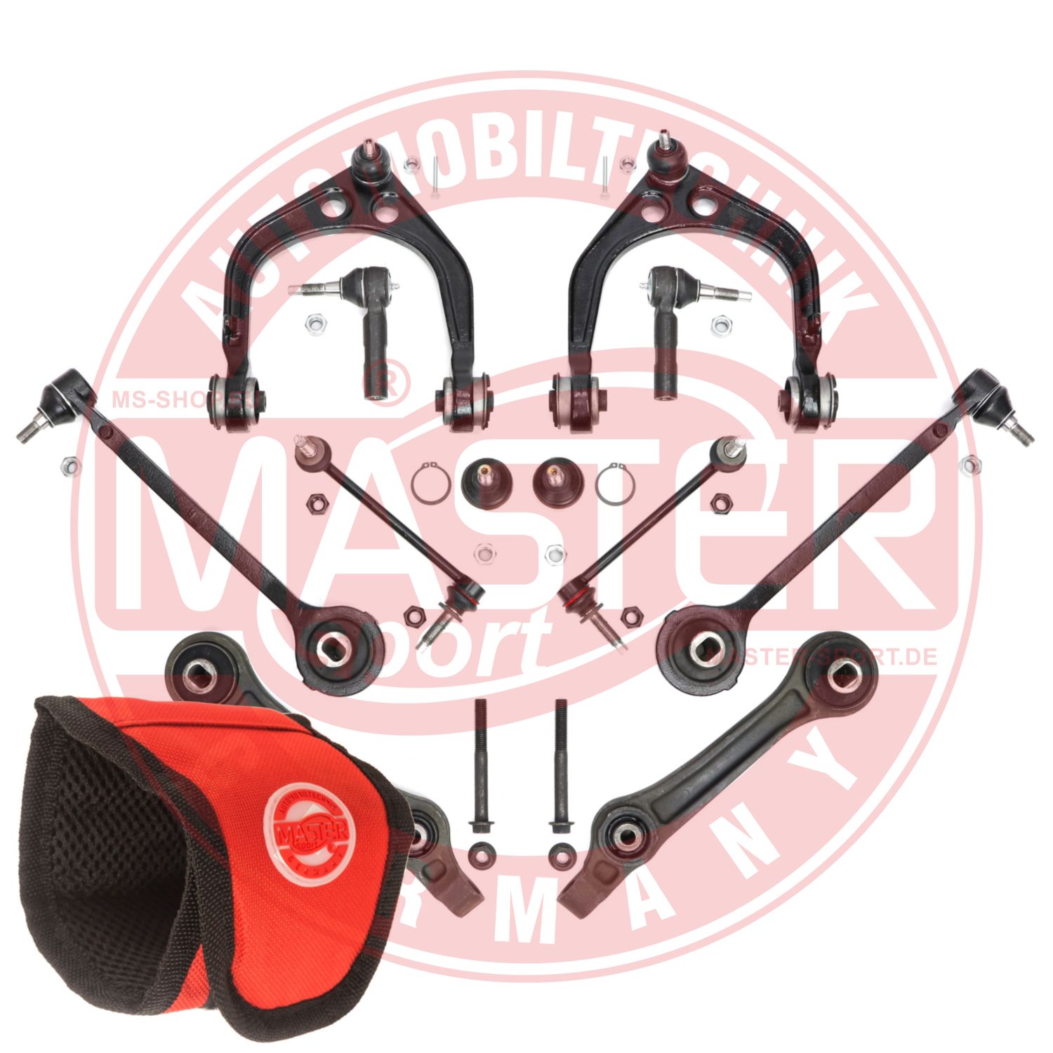 Control/Trailing Arm Kit, wheel suspension (36983-KIT-MSM)
