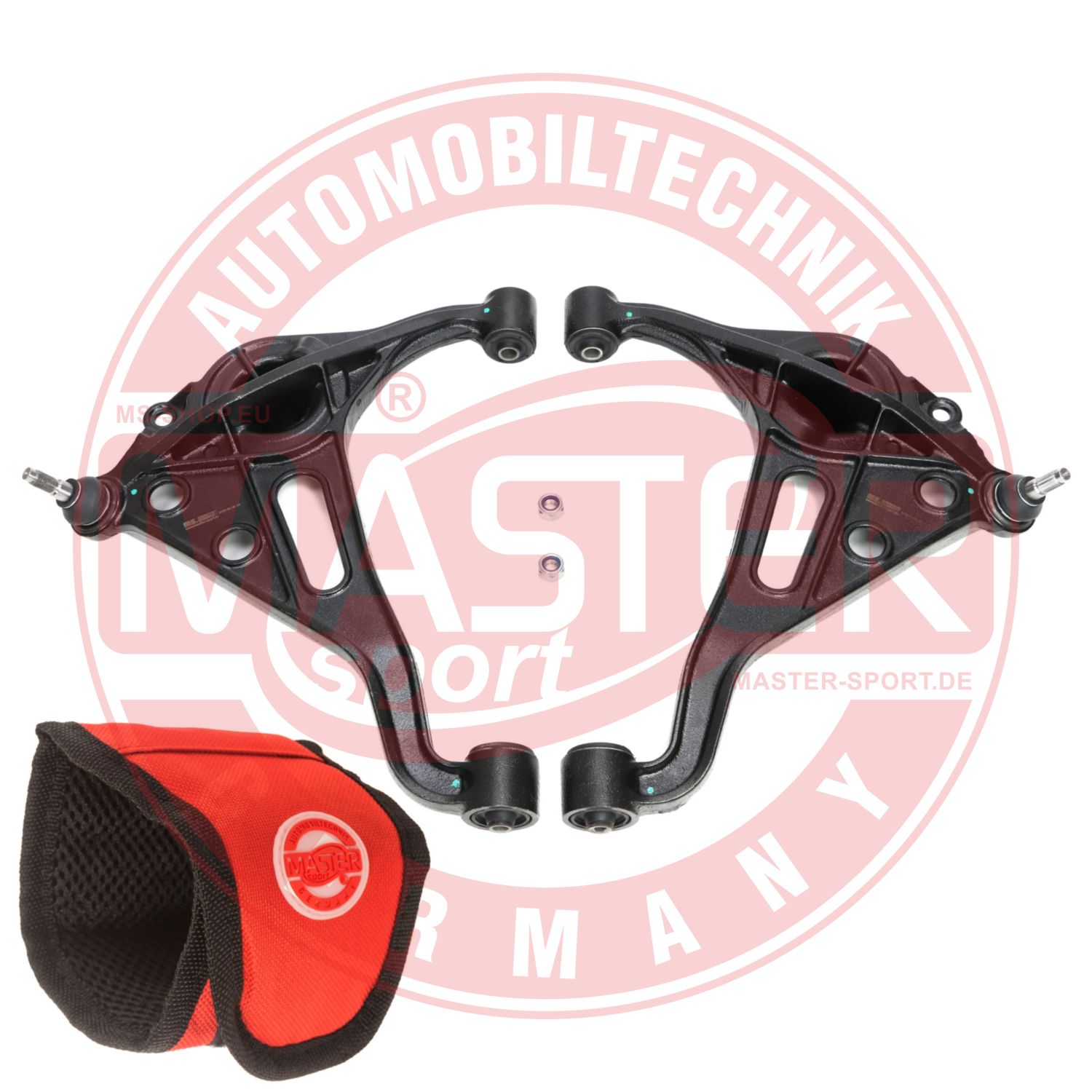 Control/Trailing Arm Kit, wheel suspension (36875/1-KIT-MSM)