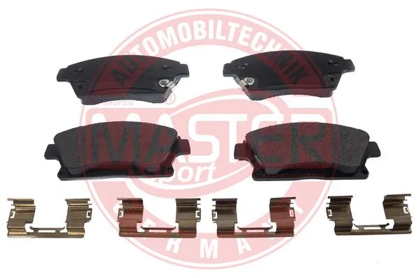 Brake Pad Set, disc brake (13046072632N-SET-MS)