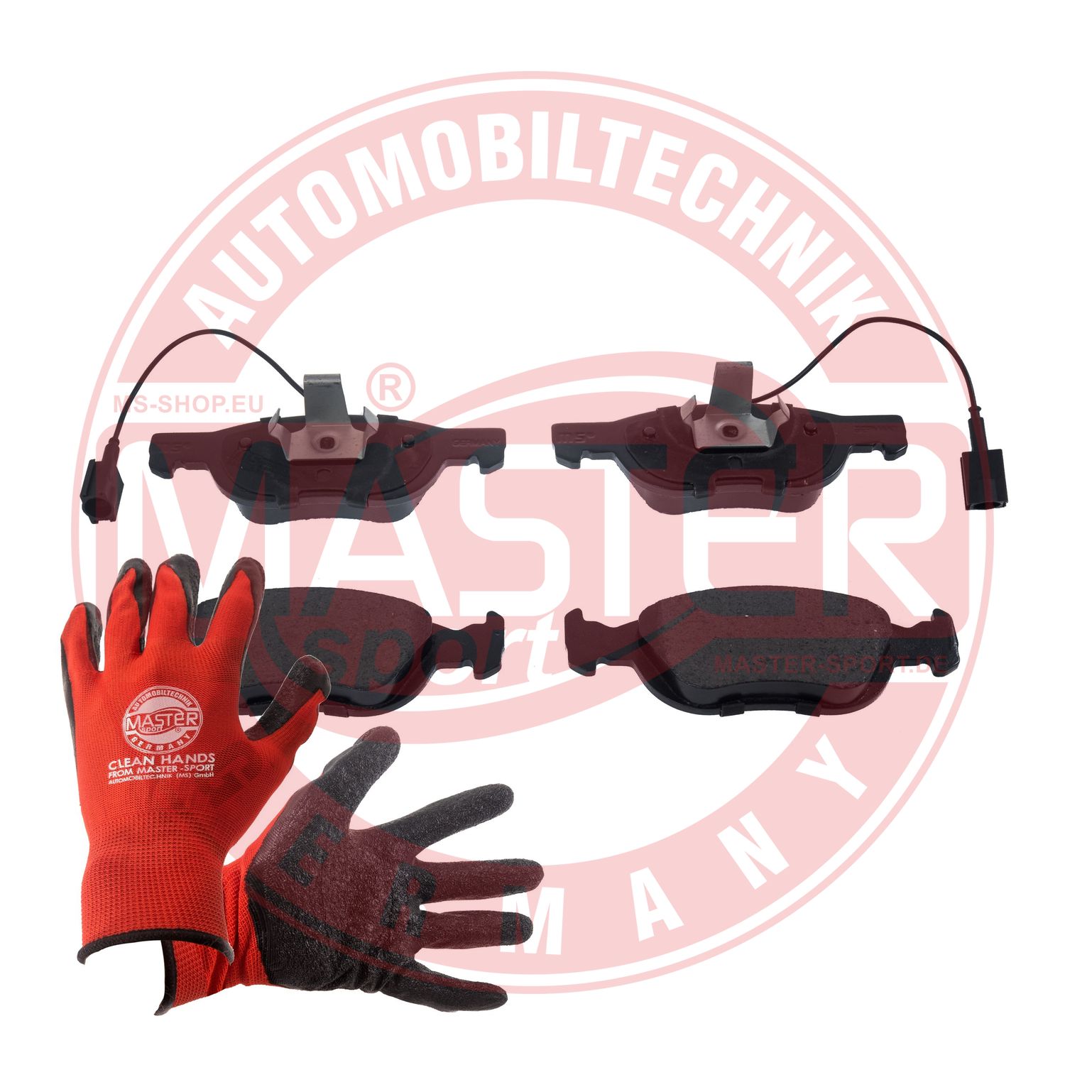 Brake Pad Set, disc brake (13046070672N-SET-MSP)
