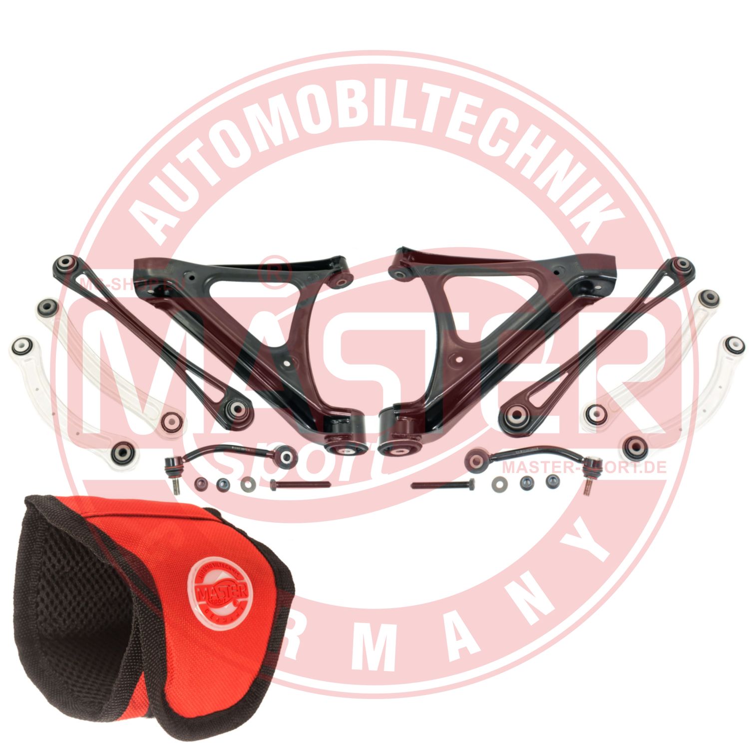 Control/Trailing Arm Kit, wheel suspension (36887-KIT-MSM)