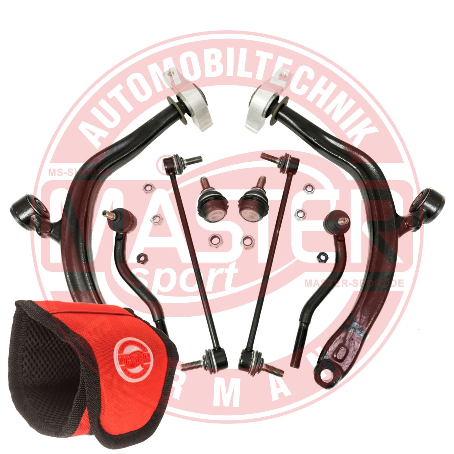 Control/Trailing Arm Kit, wheel suspension (36982-KIT-MSM)