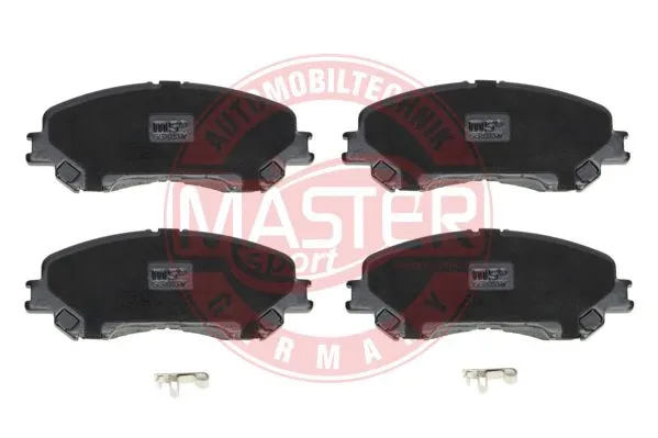Brake Pad Set, disc brake (13046056522N-SET-MS)