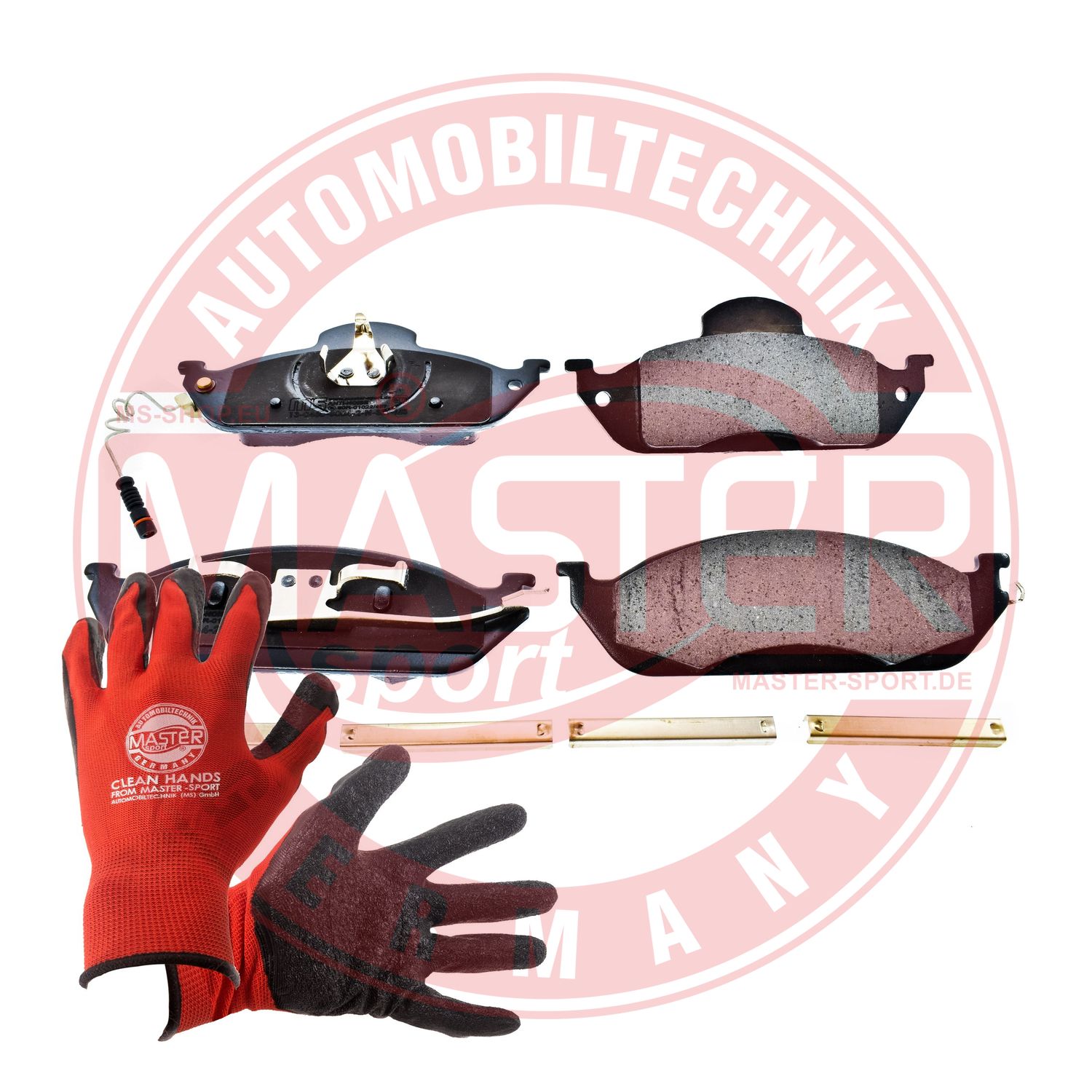 Brake Pad Set, disc brake (13046080042N-SET-MSP)