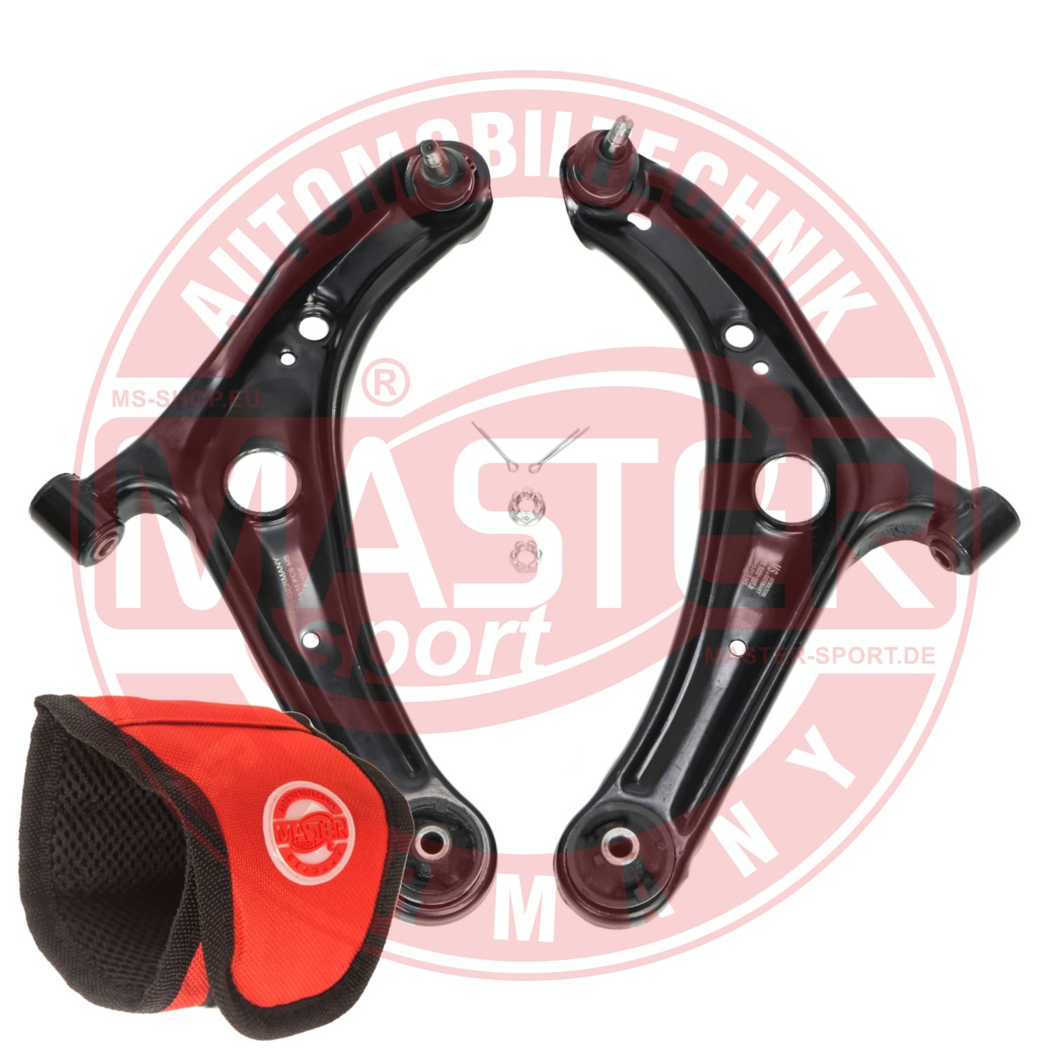 Control/Trailing Arm Kit, wheel suspension (36897/1-KIT-MSM)