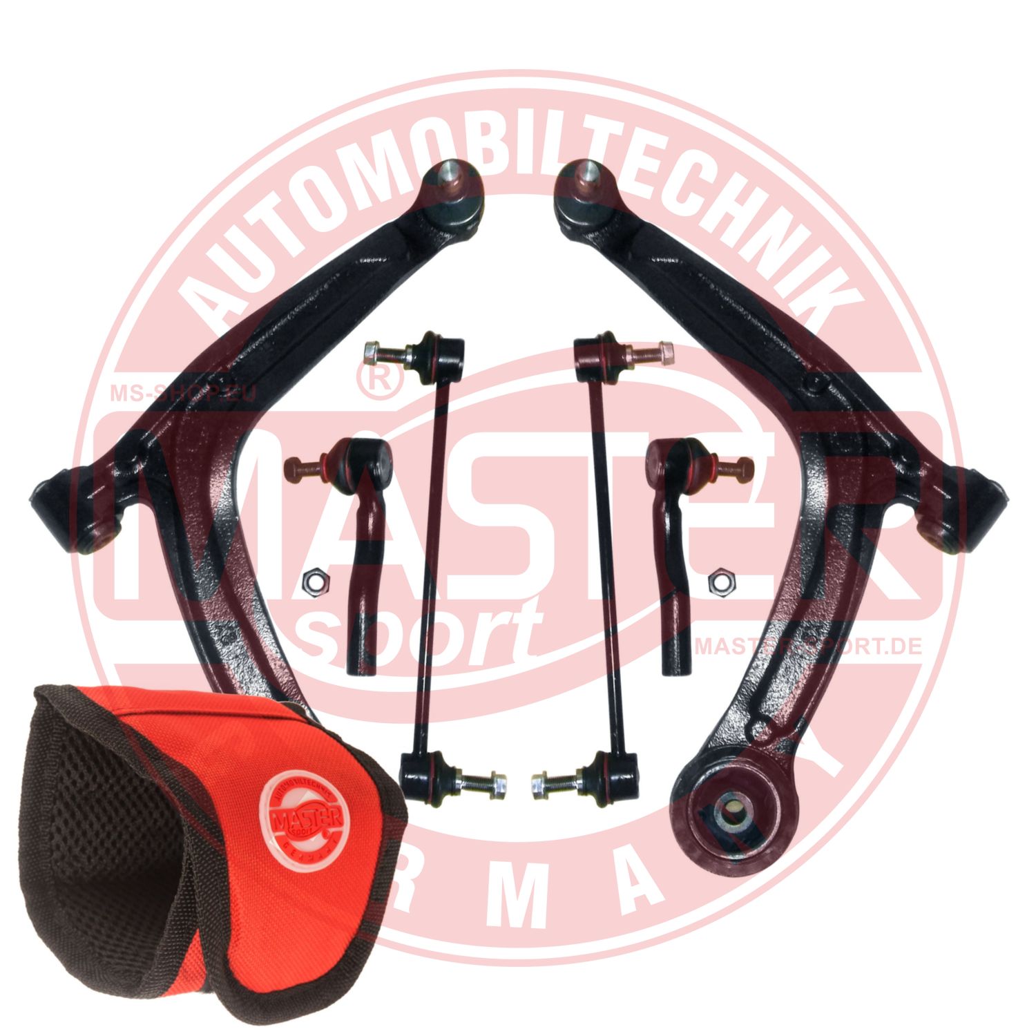 Control/Trailing Arm Kit, wheel suspension (36971-KIT-MSM)