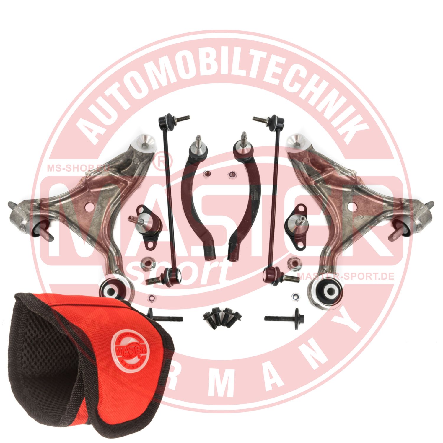 Control/Trailing Arm Kit, wheel suspension (36893/1-KIT-MSM)