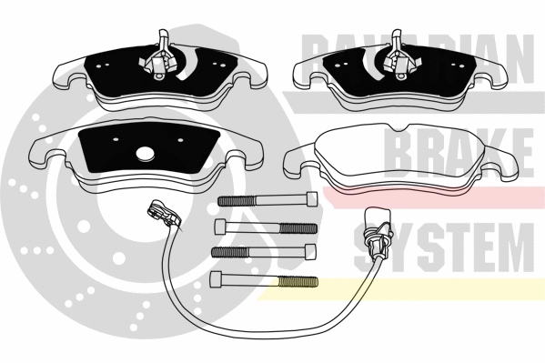 Brake Pad Set, disc brake (K6027462)