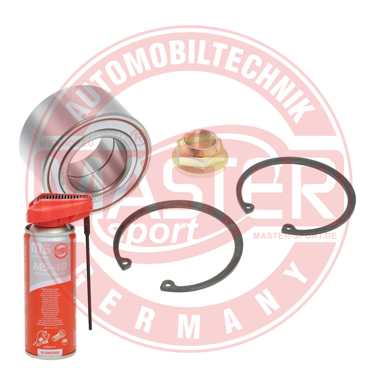 Wheel Bearing Kit (3412-SET-MSP)