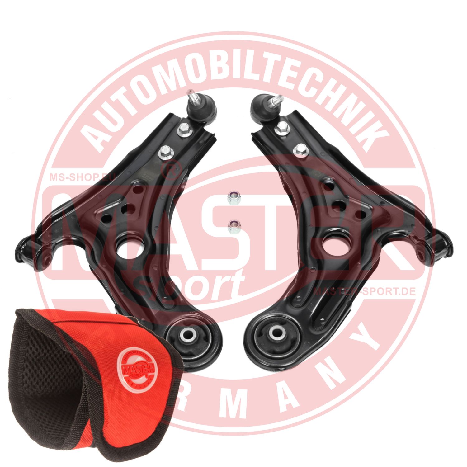 Control/Trailing Arm Kit, wheel suspension (36867/1-KIT-MSM)
