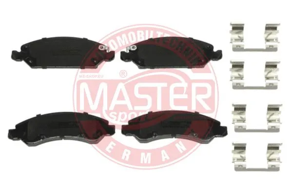 Brake Pad Set, disc brake (13046190152N-SET-MS)