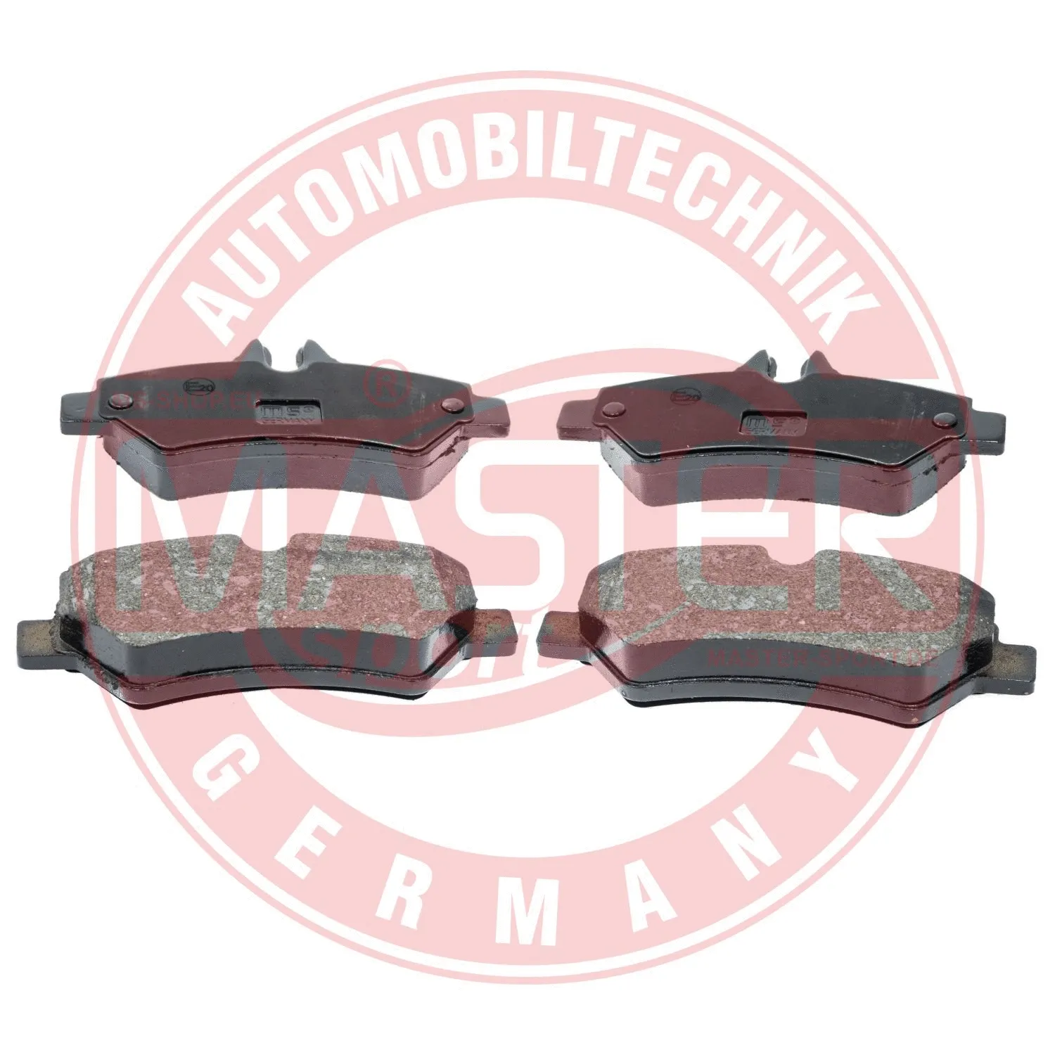 Brake Pad Set, disc brake (13046038322N-SET-MS)