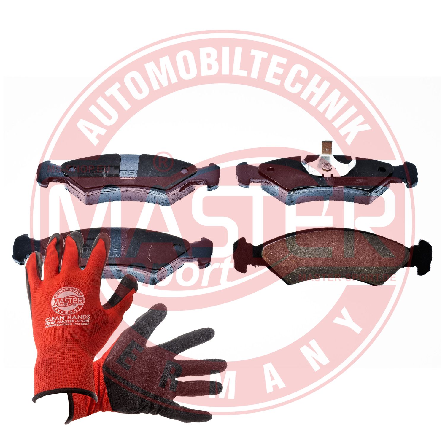 Brake Pad Set, disc brake (13046070052N-SET-MSP)