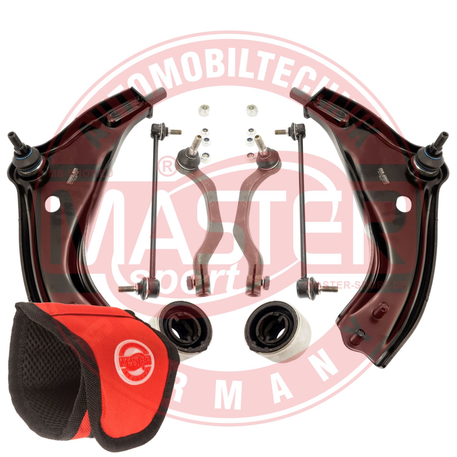 Control/Trailing Arm Kit, wheel suspension (36948-KIT-MSM)