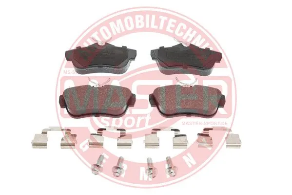 Brake Pad Set, disc brake (13046027392N-SET-MS)