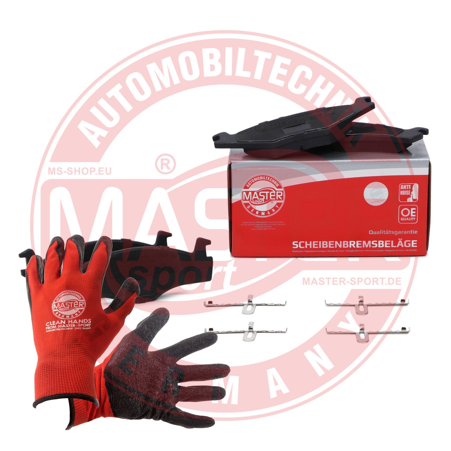 Brake Pad Set, disc brake (13046070332T-SET-MSP)