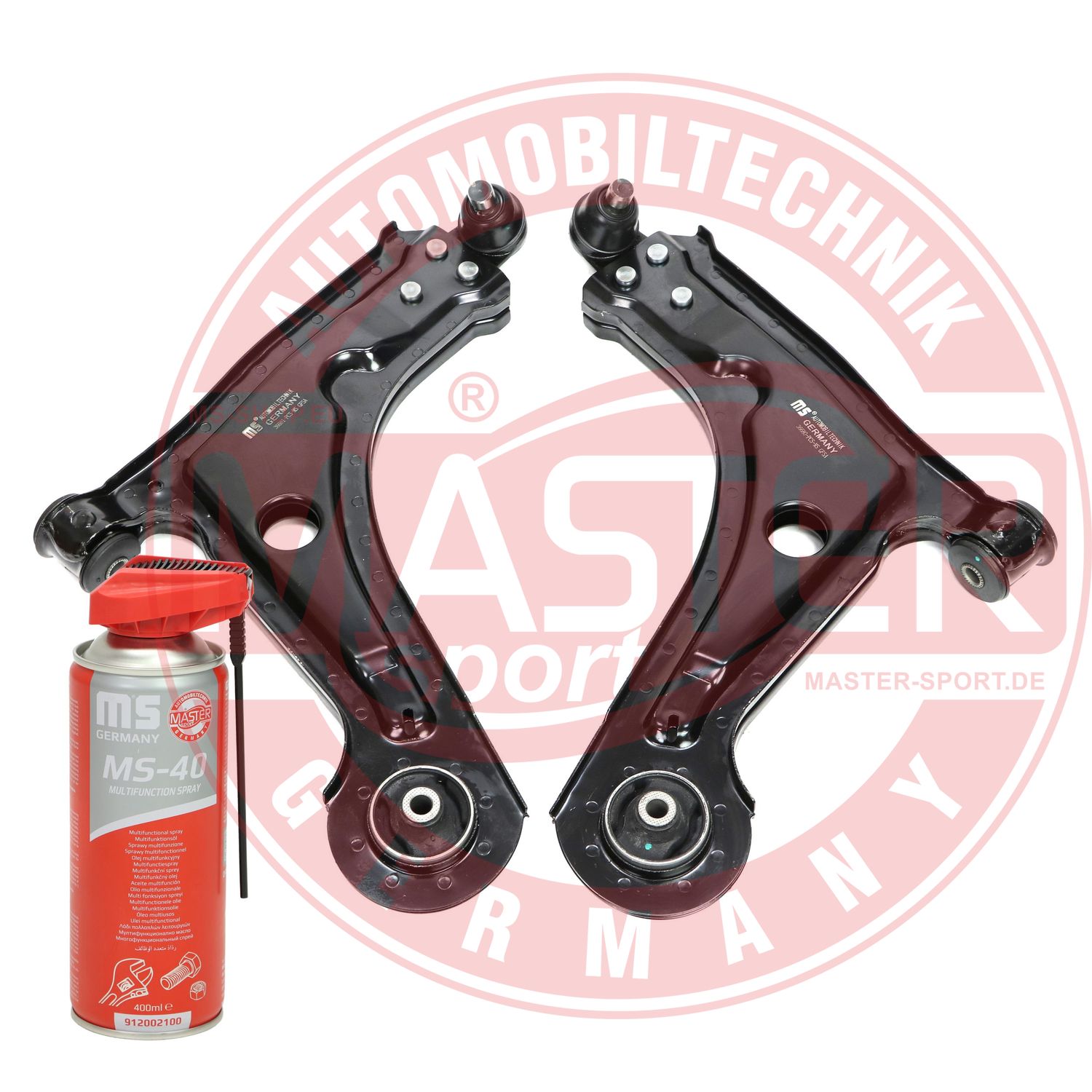 Control/Trailing Arm Kit, wheel suspension (37097-KIT-MSP)