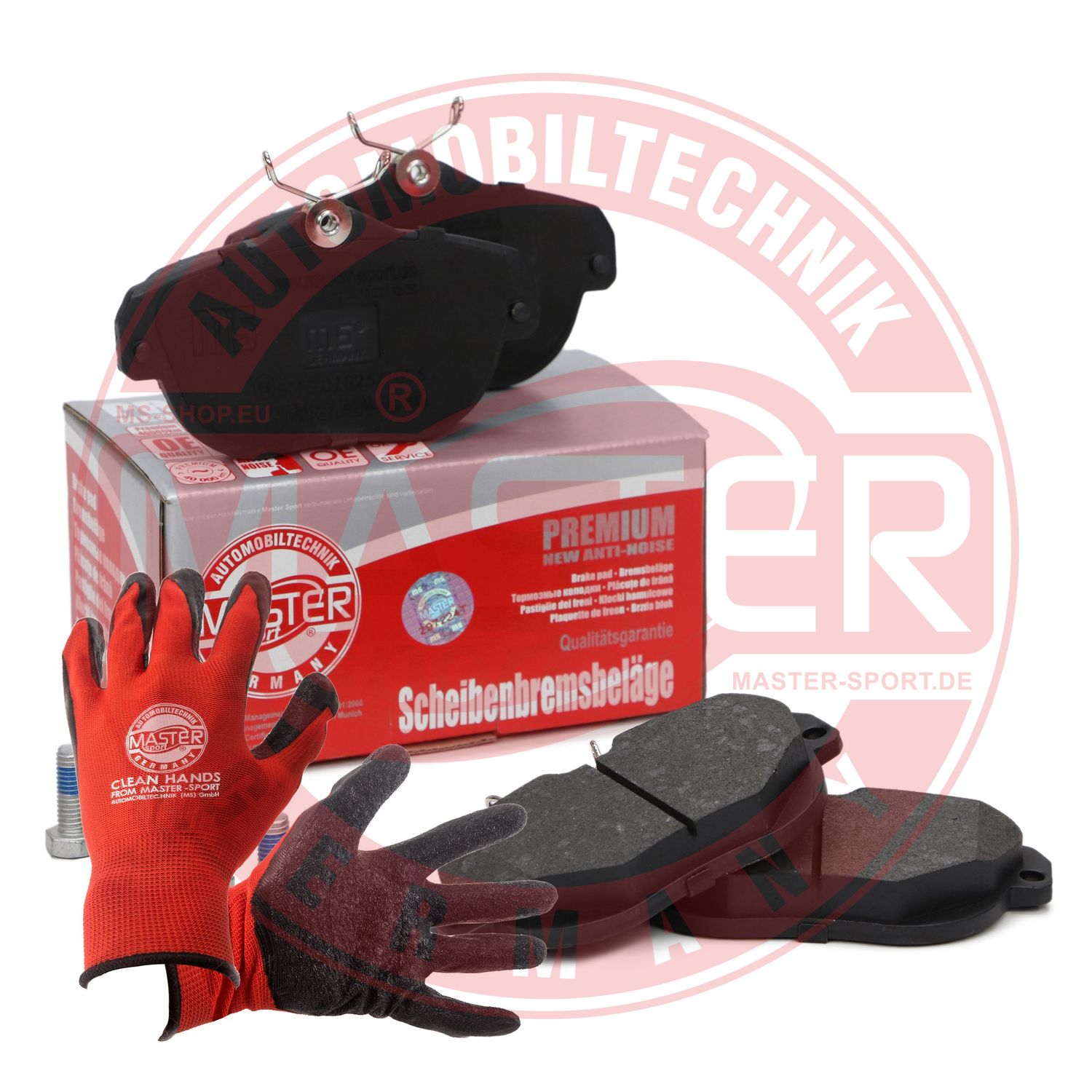 Brake Pad Set, disc brake (13046027062N-SET-MSP)