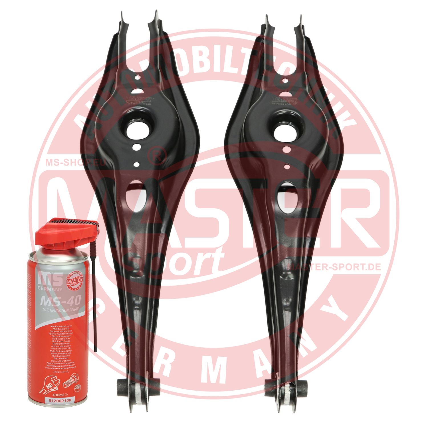 Control/Trailing Arm Kit, wheel suspension (37133-KIT-MSP)