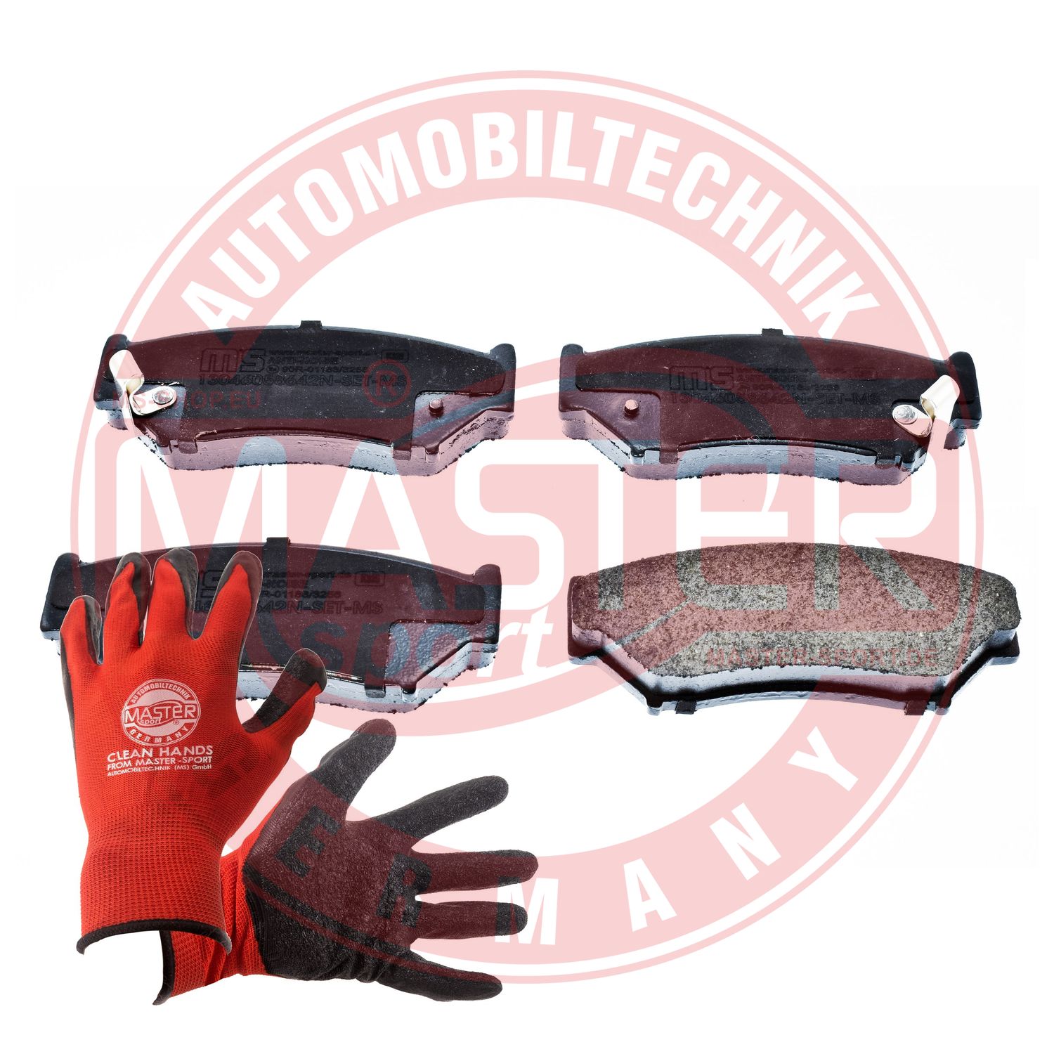 Brake Pad Set, disc brake (13046058642N-SET-MSP)