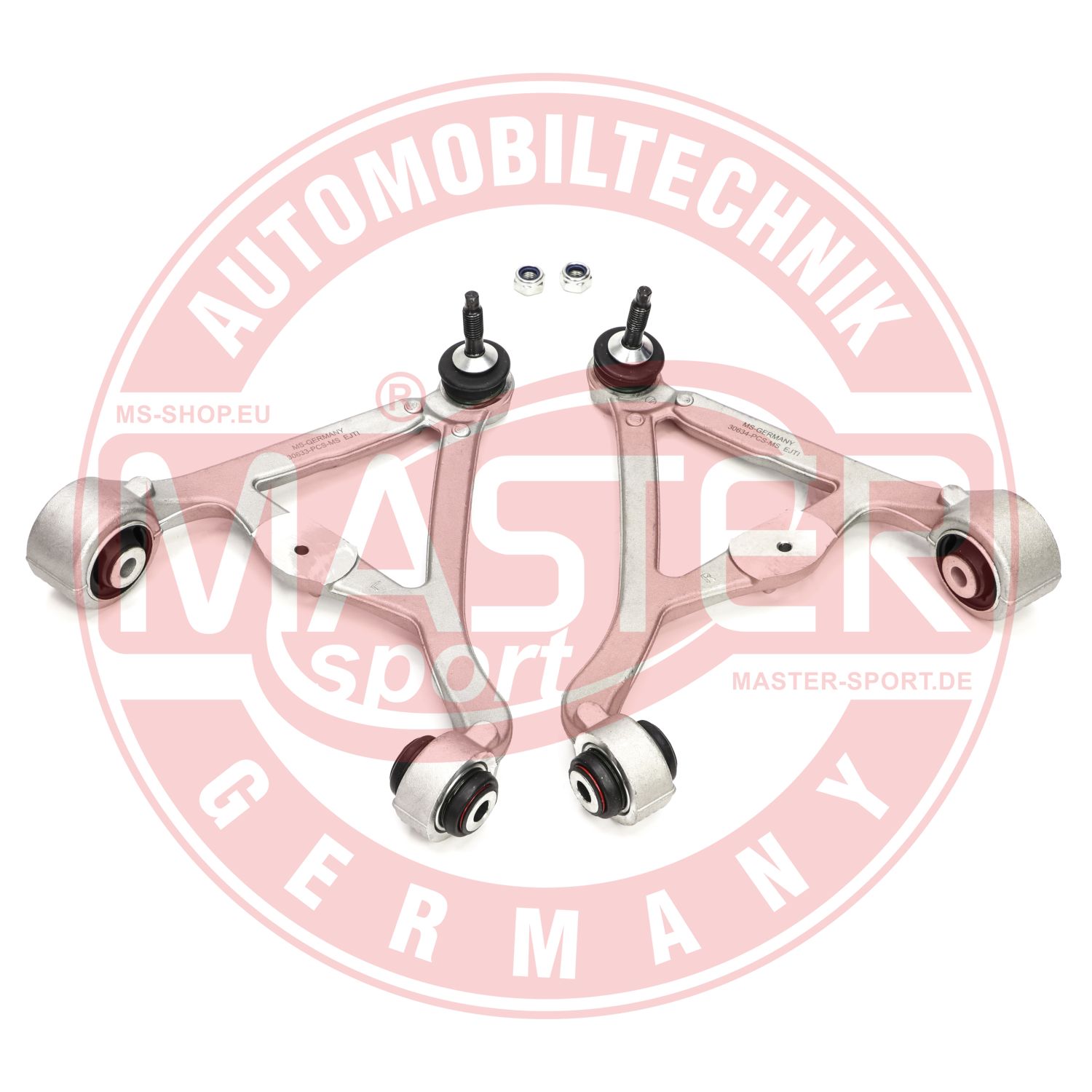 Control/Trailing Arm Kit, wheel suspension (37180-KIT-MS)