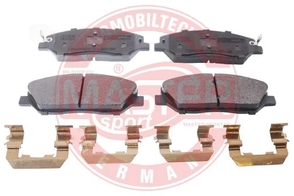 Brake Pad Set, disc brake (13046057772N-SET-MS)