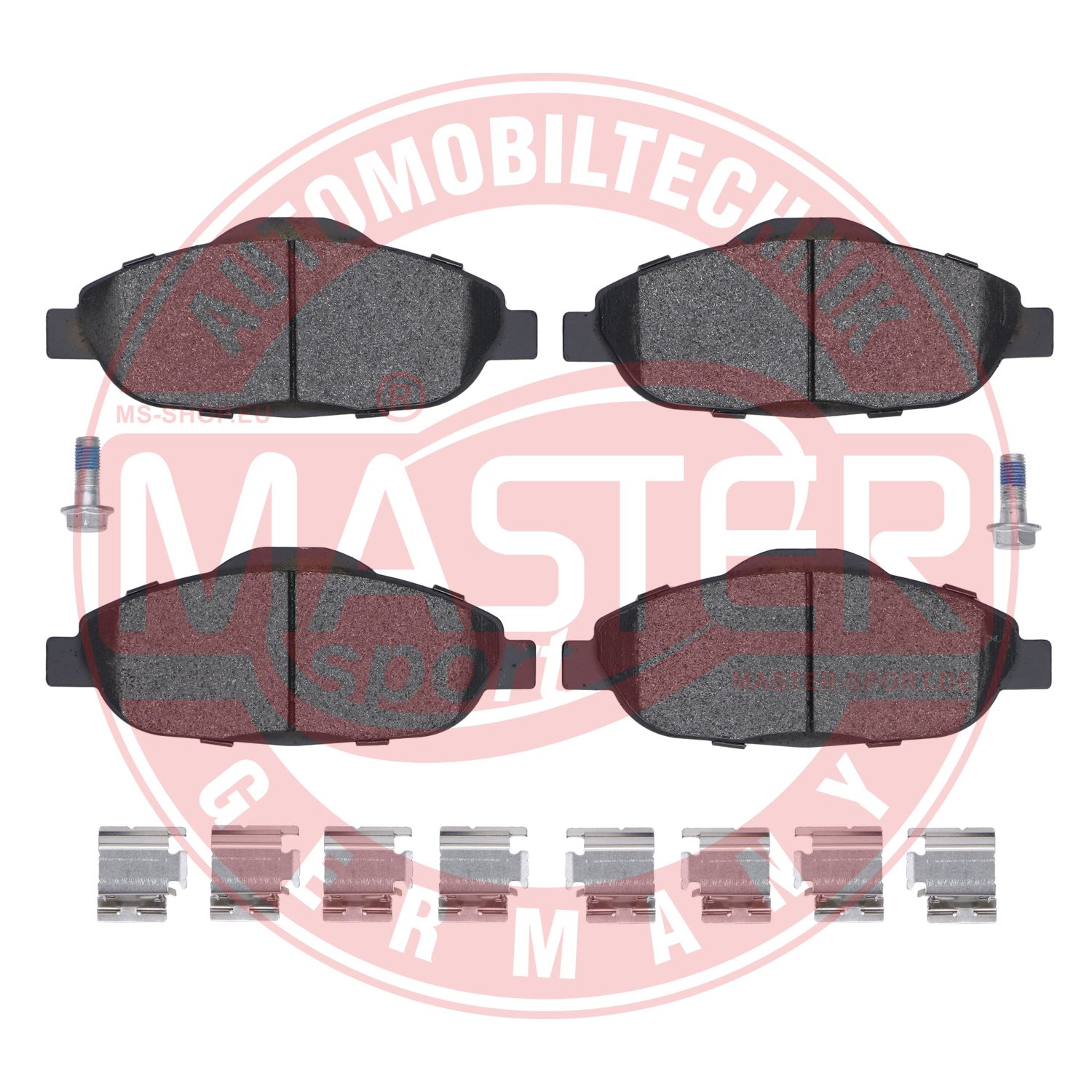 Brake Pad Set, disc brake (13046038472T-SET-MS)