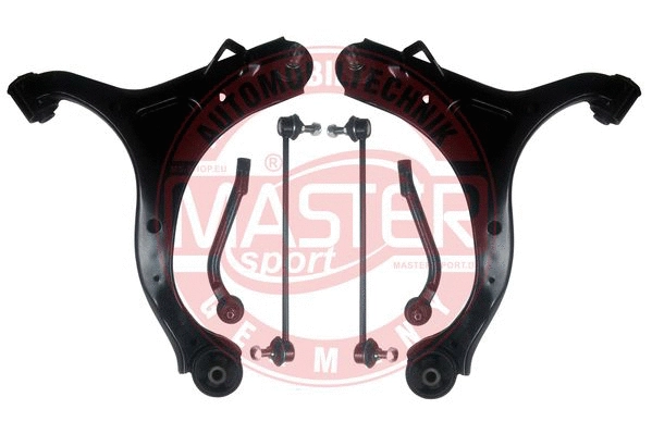 Control/Trailing Arm Kit, wheel suspension (36961-KIT-MS)