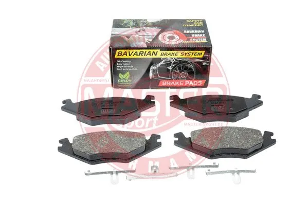 Brake Pad Set, disc brake (K6070302)