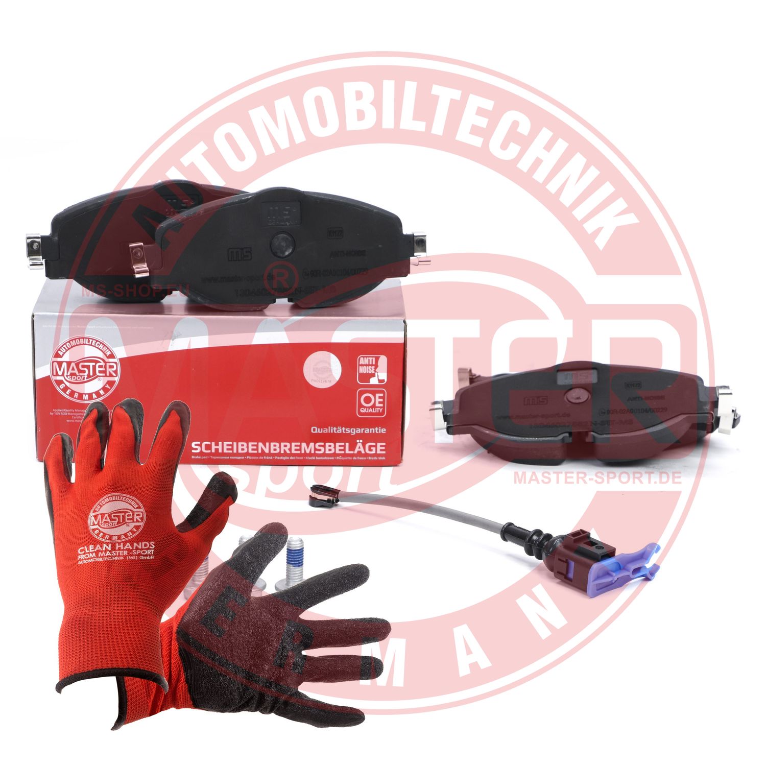 Brake Pad Set, disc brake (13046027852N-SET-MSP)