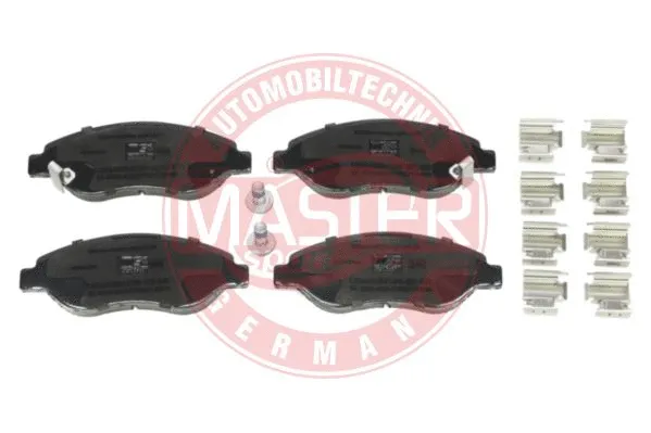 Brake Pad Set, disc brake (13046038412N-SET-MS)