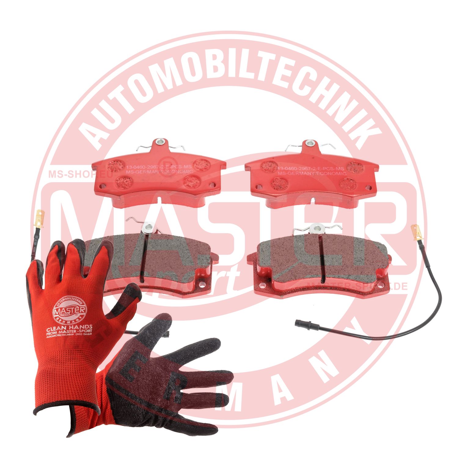 Brake Pad Set, disc brake (13046029672E-SET-MSP)