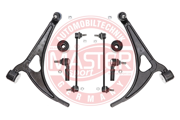 Control/Trailing Arm Kit, wheel suspension (36846-SET-MS)