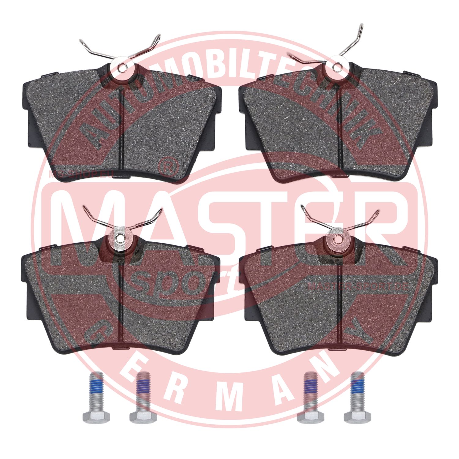 Brake Pad Set, disc brake (13046028402T-SET-MS)